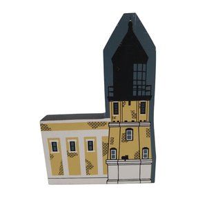 Cat's Meow Village Lighthouse Series Split Rock Signed Faline 1993